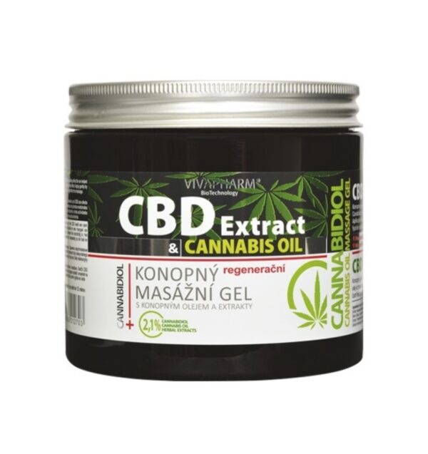 CBD-Massagegel mit Cannabidiol